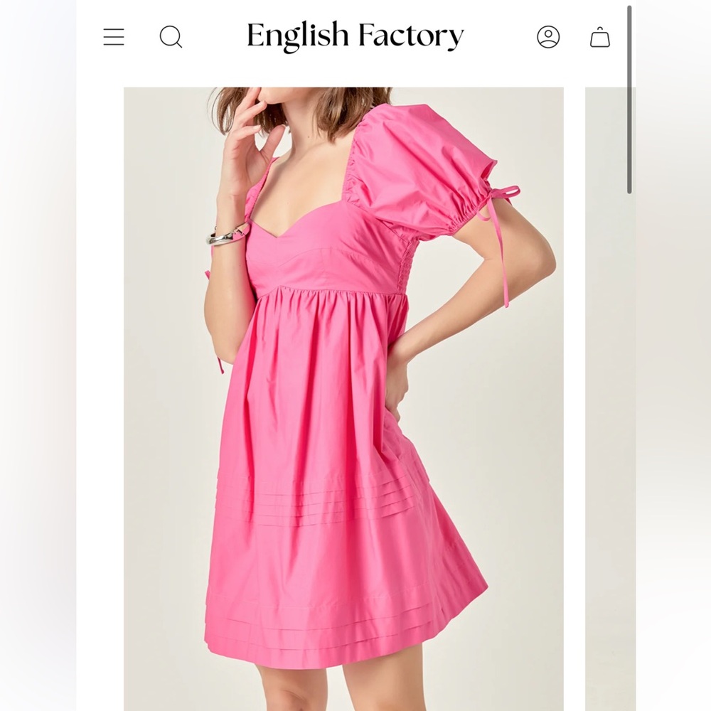 English Factory Mini Dress